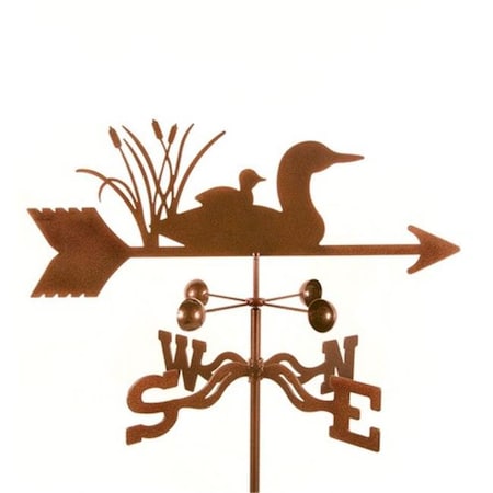 Ez Vane EZ1109-GR Loon Bird Weathervane with Garden Mount EZ1109-GR